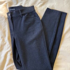 Express Women's Charcoal Work Pants